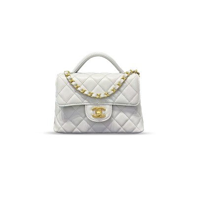 CHANEL KELLY BAG WITH TOP HANDLE AS5355 (22*11.5*6cm)